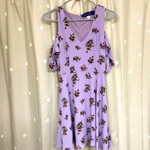 Floral flare dress